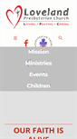 Mobile Screenshot of lovelandpresbyterianchurch.org